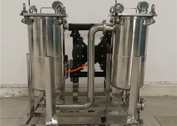 SS 316 304 High Pressure Filter Housing Size Customized For Food / Beverage